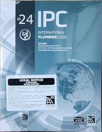 2024 International Plumbing Code Paperback tabs
